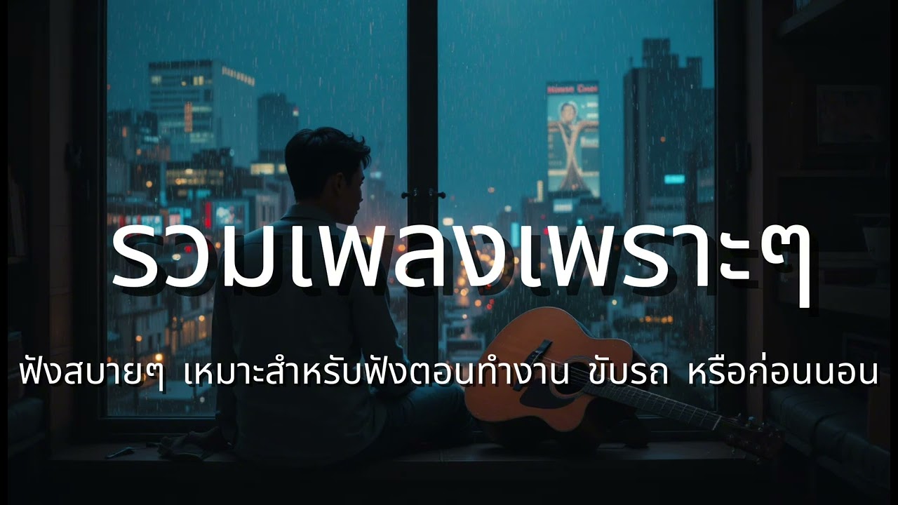 รวมเพลงเพราะๆ ฟังสบายๆ | พื้นที่เล็กๆของหัวใจ | สำหรับฟังตอนทำงาน ขับรถ หรือก่อนนอน No.166