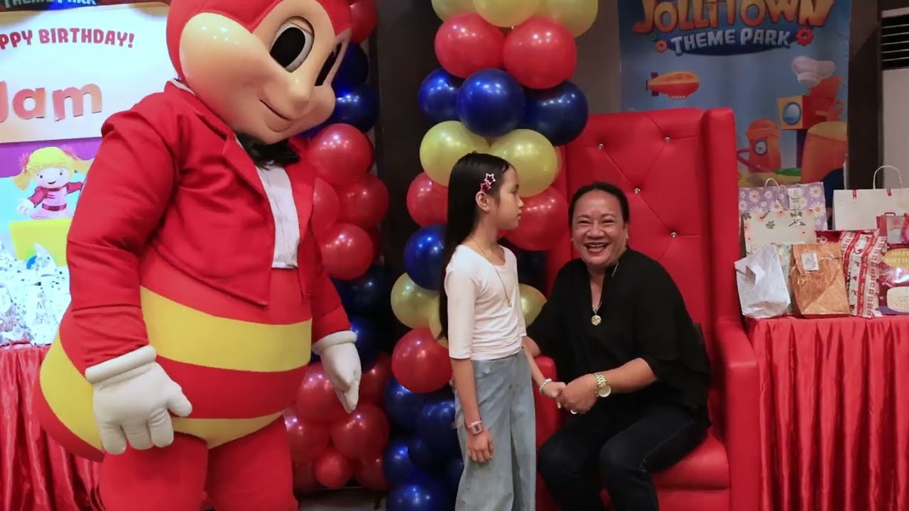 Jam Birthday Party @ Jollibee Park Mall
