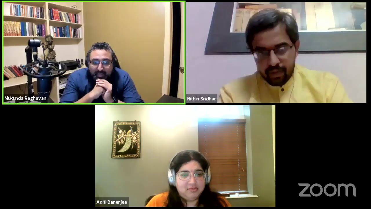 Dharma and Modernity: A Dialogue with Nithin Sridhar and Aditi Banerjee