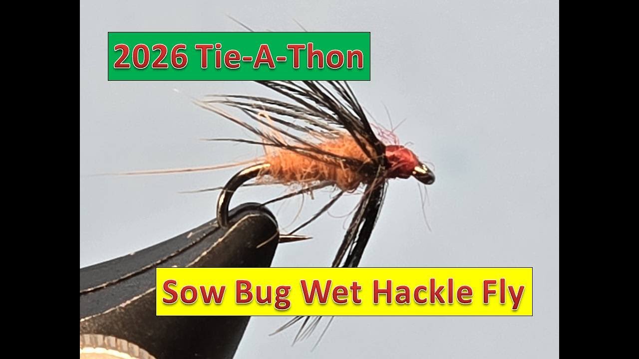 My Contribution to the Tie A Thon a Sow Bug Soft Hackle