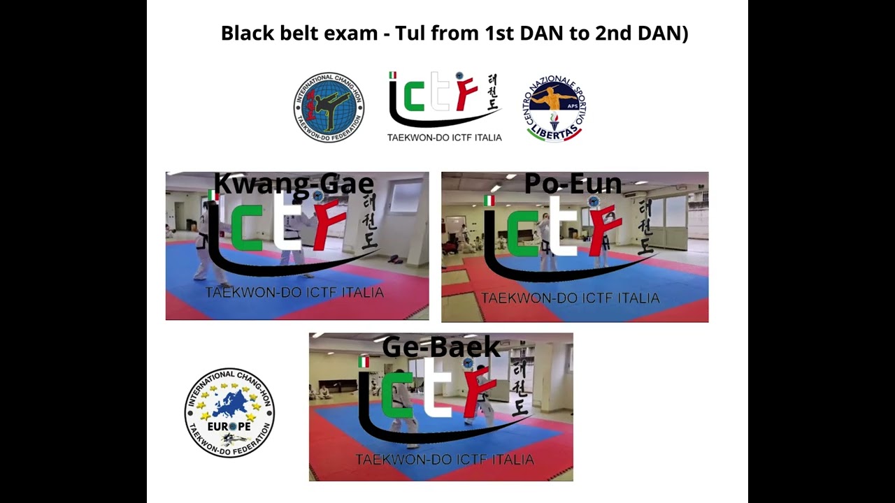 TAEKWON-DO ICTF TUL FROM 2 DEGREE