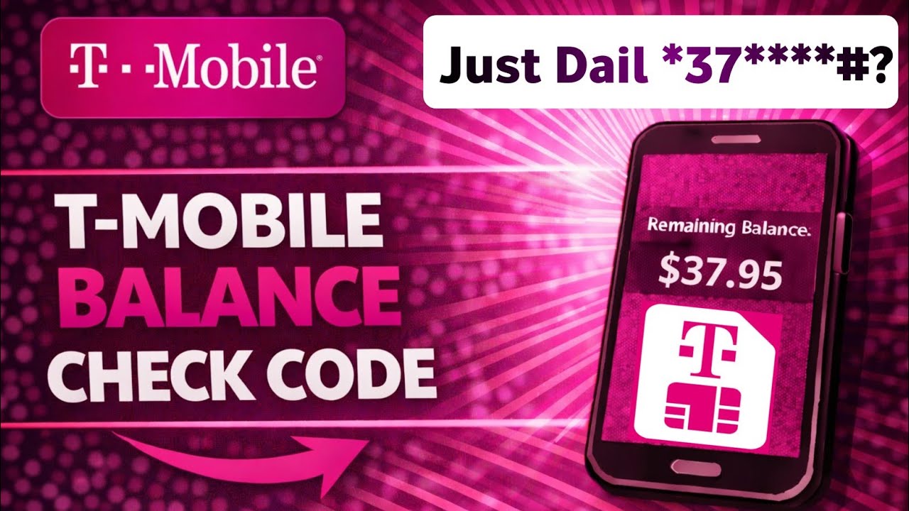 Проверка баланса T-Mobile | Как проверить баланс предоплаченной карты T-Mobile | Информация о бал...