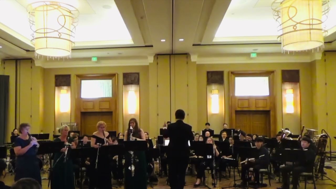 Brotons Concerto for Clarinet Quartet and Wind Band