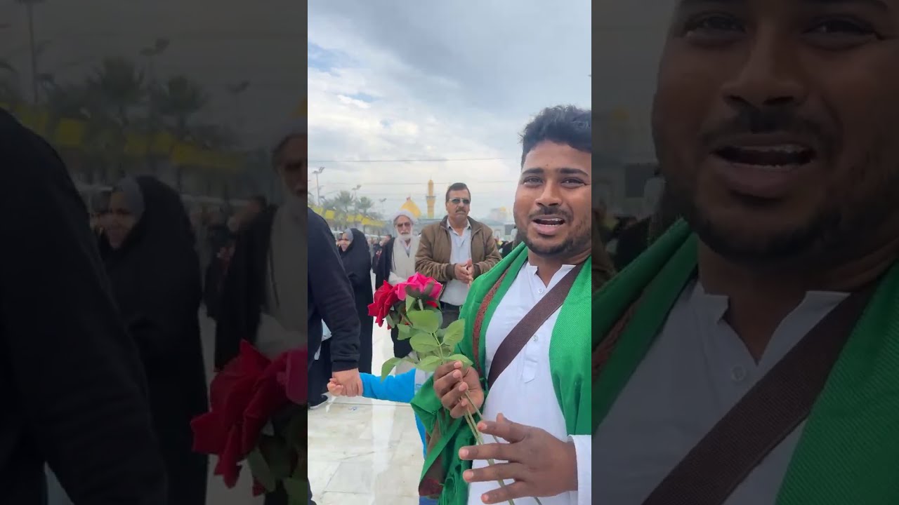 🔴 Wow 3 shabaan karbla se live so beautiful سبحان اللہ ۳ شعبان کربلا سے لائیو ❤️❤️💐🥰