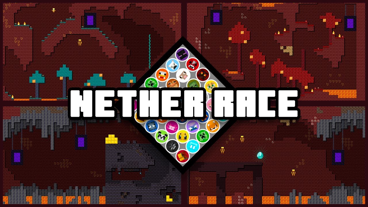 Nether Race - Minecraft Marble Race EP.33