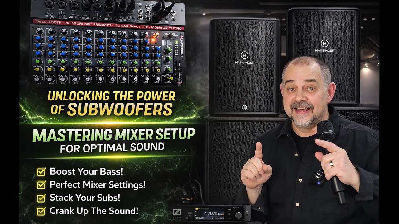 Unlocking the Power of Subwoofers - Mastering Mixer Setup for Optimal Sound