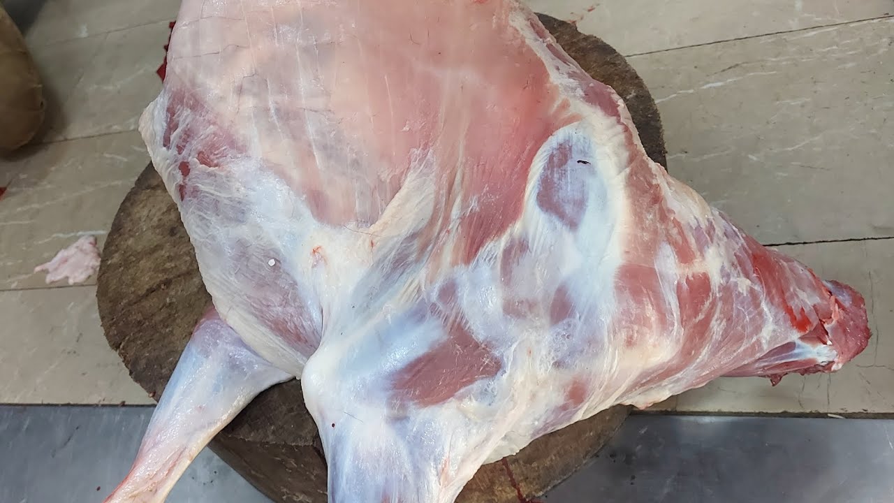 Incredible mutton cutting skills best meat shop Pakistan 🇵🇰 M saeed 