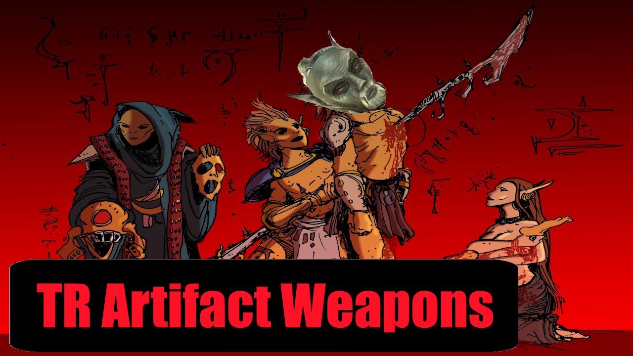 EVERY Artifact Weapon in Tamriel Rebuilt (So Far...)