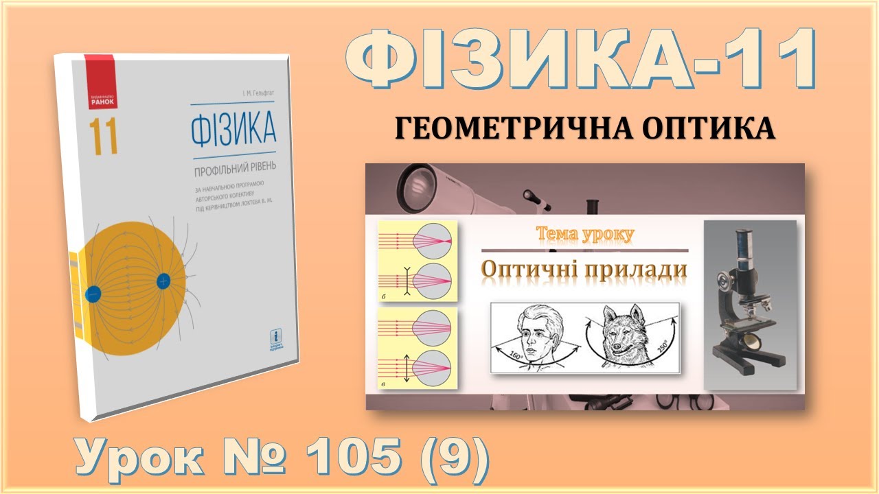 ФІЗИКА-11 | Урок 105 (9) | Оптичні прилади