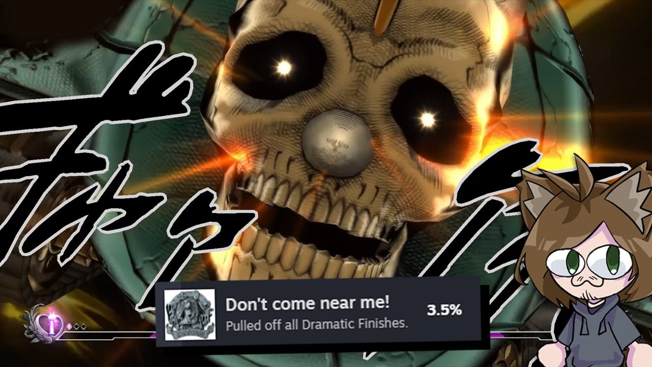 Passando MUITA raiva FAZENDO mais DRAMATIC FINISH no jogo de JOJO