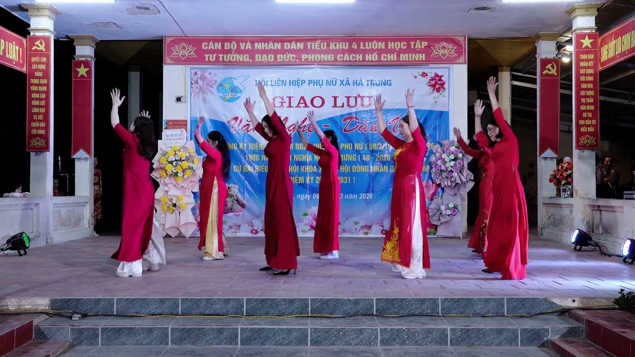 HỘI LIÊN HIỆP PHỤ NỮ XÃ HÀ TRUNG / GIAO LƯU VĂN NGHỆ DÂN VŨ / 08.03.2026
