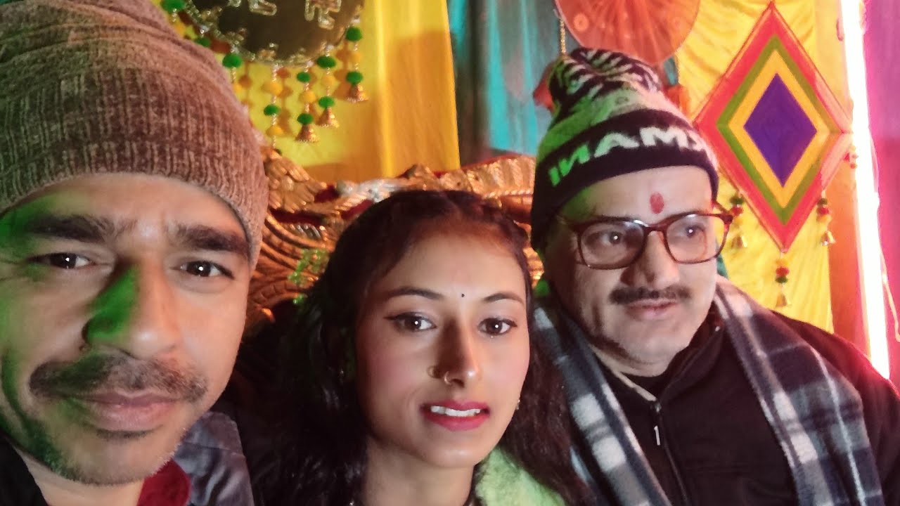आज ऋषिकेश से अपने गांव तक, मीनाक्षी की शादी में सम्मिलित होने के लिए