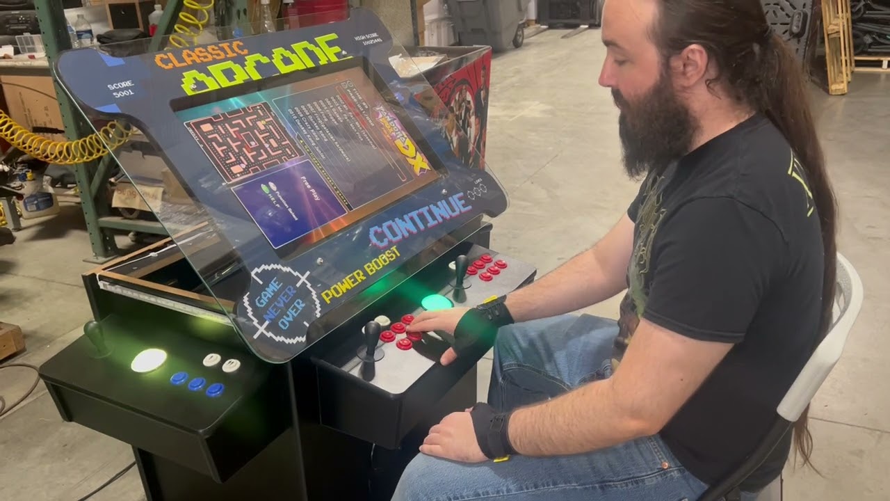 Creative Arcades 2P 3 Sided Tilt Screen Cocktail Arcade - How to Switch Tilt Screen Orientation