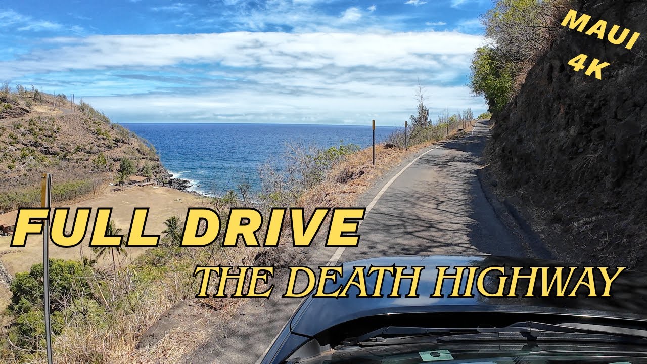 Full Drive of Kahekili Highway in Maui | AKA The Death Highway #travel #maui #hawaii