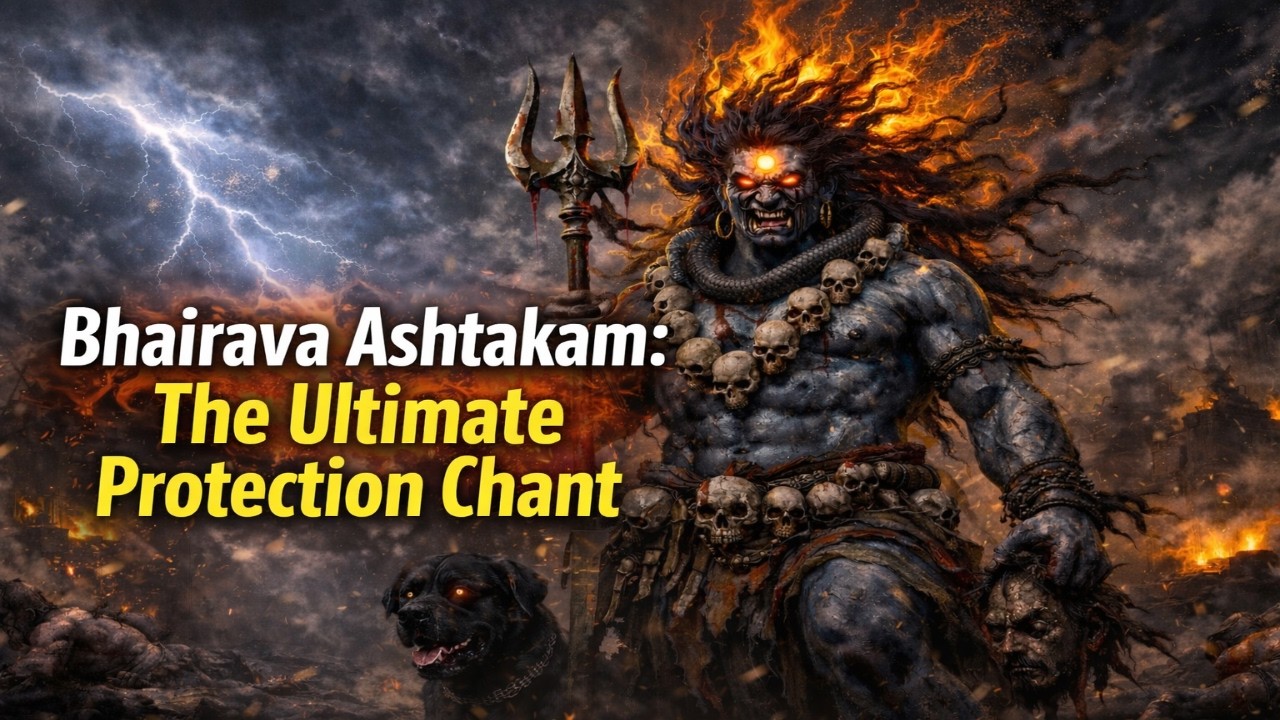 Bhairava Ashtakam: The Ultimate Protection Chant (Modern Vedic Trap Mix) | 140 BPM | Skanda Purana