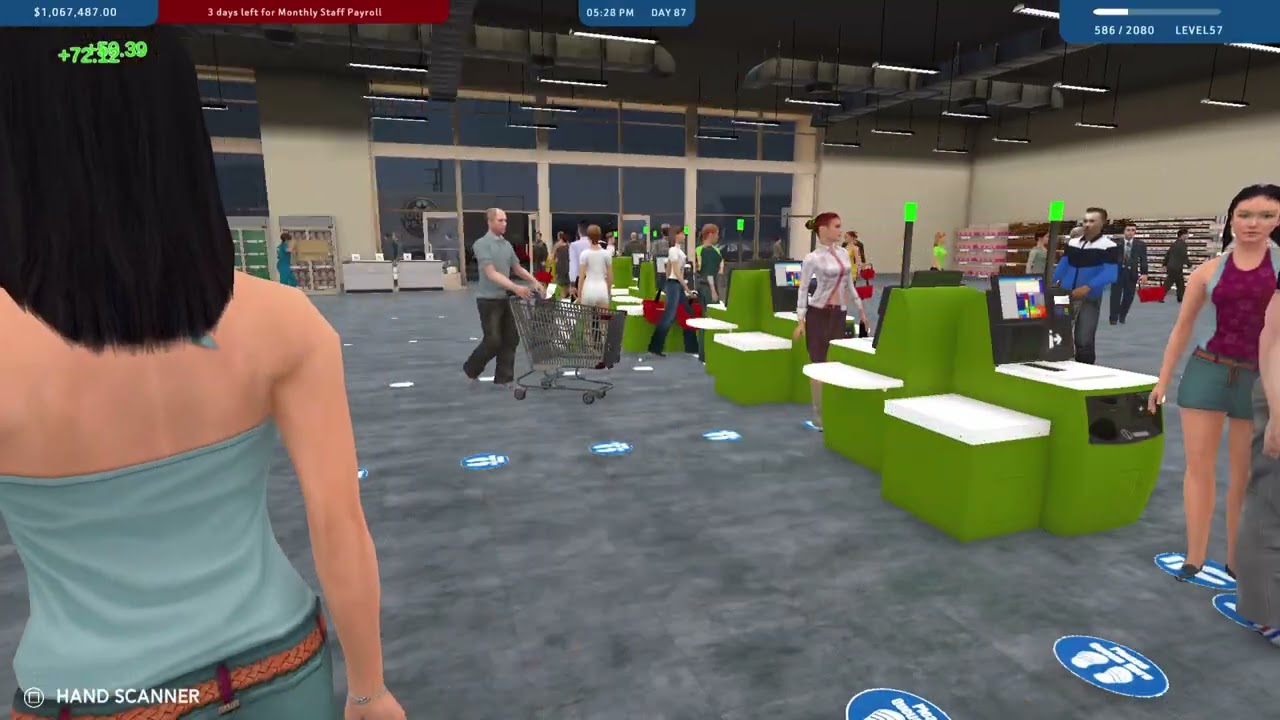 HyperMarket Simulator store level 57