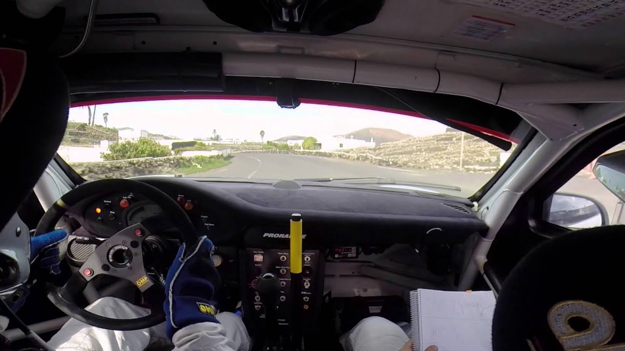 Rally Isla de Lanzarote 2013 Onboard M. Fuster-D.Cue La Candelaria-S Bartolome