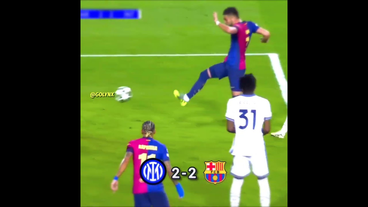 FC Barcelona vs Inter Milan | Epic Clash, Top Goals & Match Highlights #football