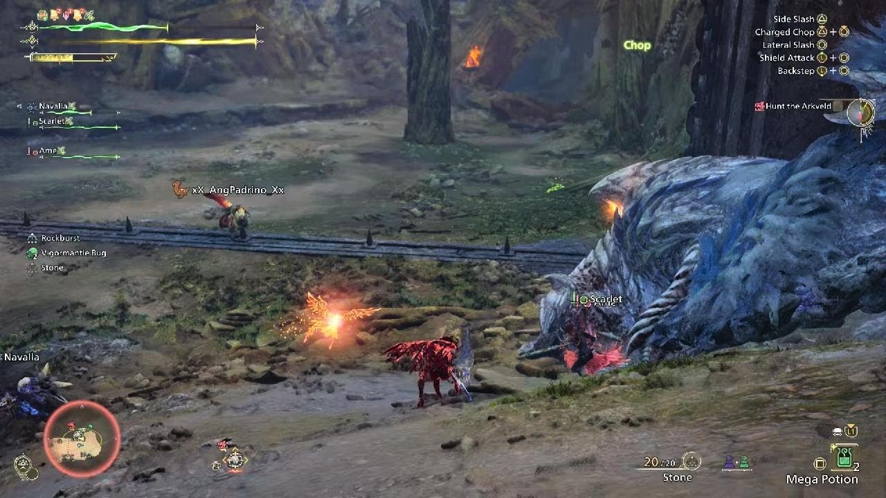 Monster Hunter Wilds #4 Arkveld Gem in a single Hunt😂😂😂