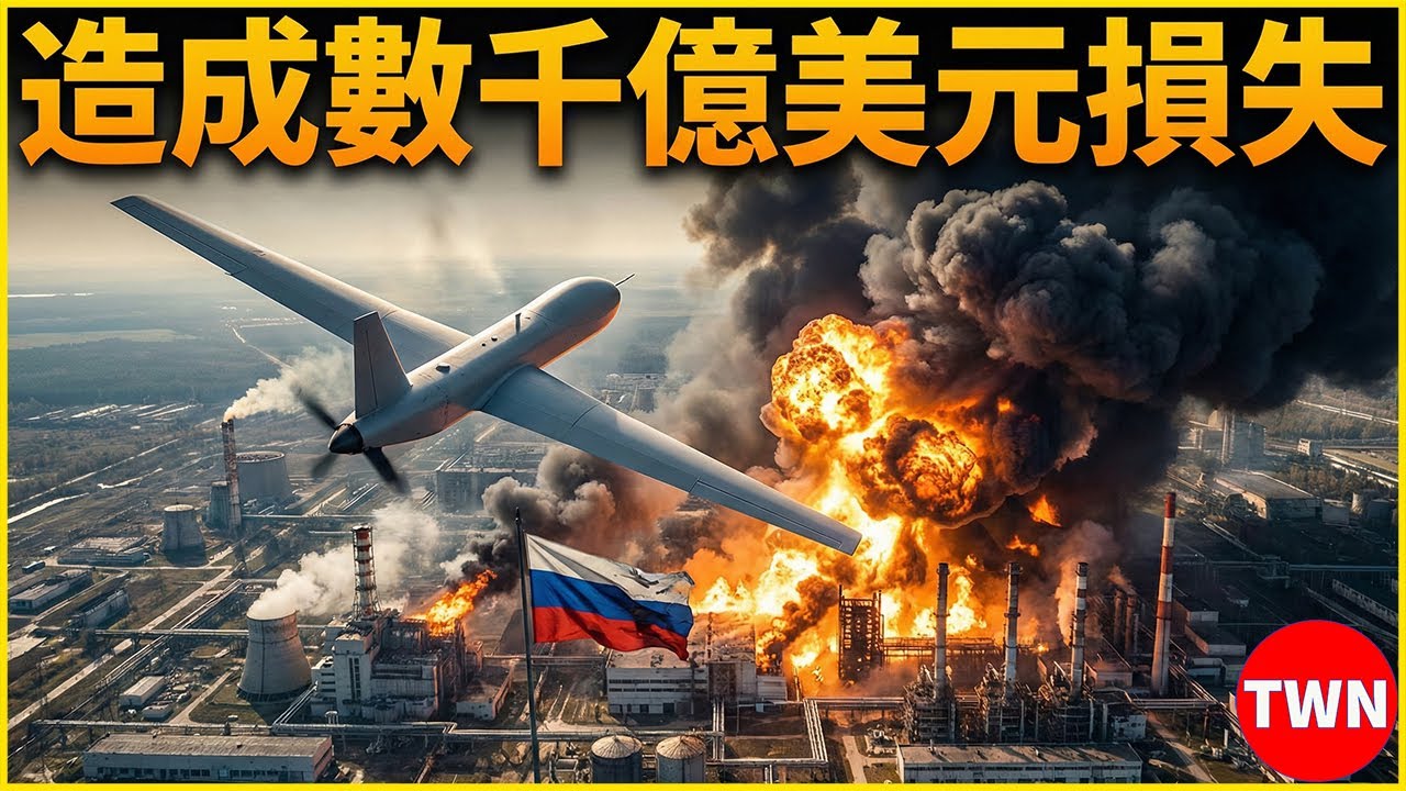 烏克蘭無人機重創俄羅斯！整個戰爭機器癱瘓，損失高達數千億美元 | TWN 军队