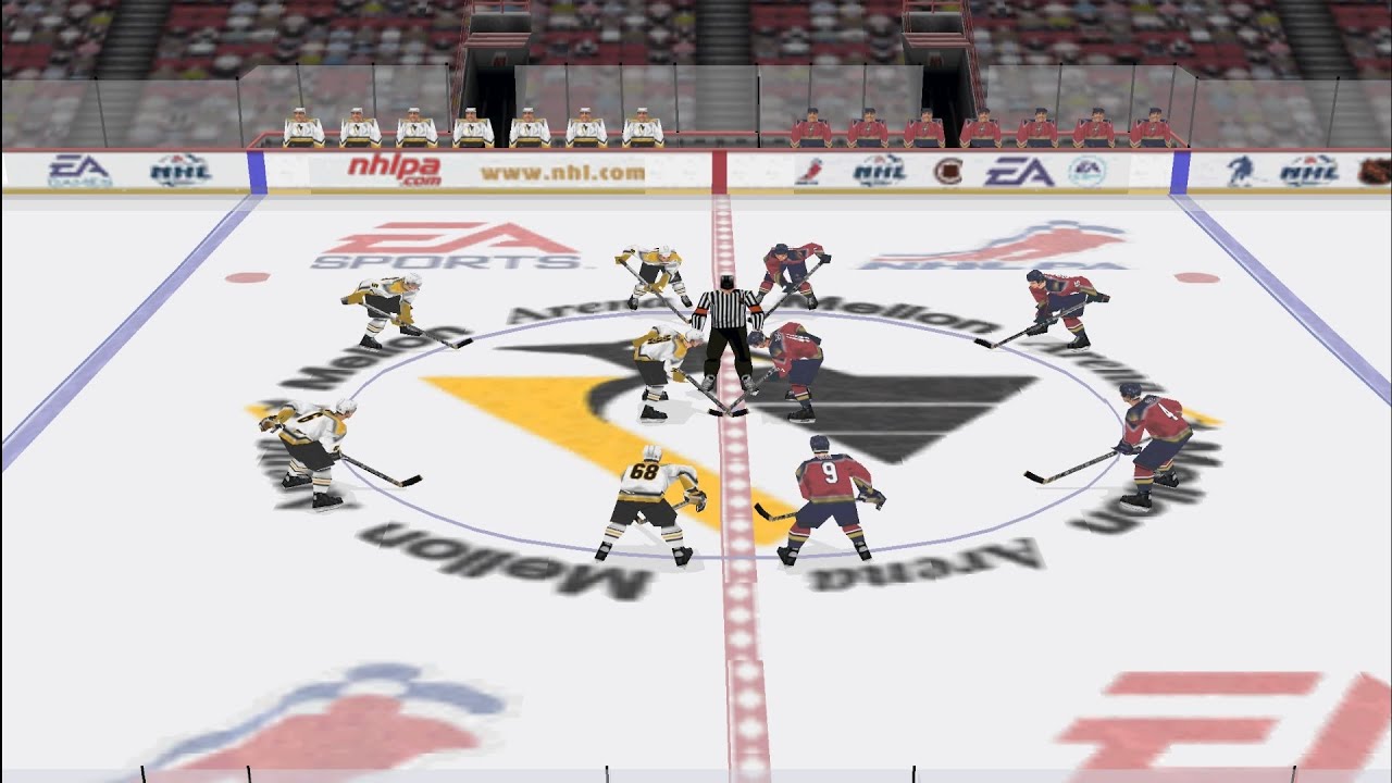 NHL 2001 [PS1] Florida Panthers VS Pittsburgh Penguins | 1080P/60FPS