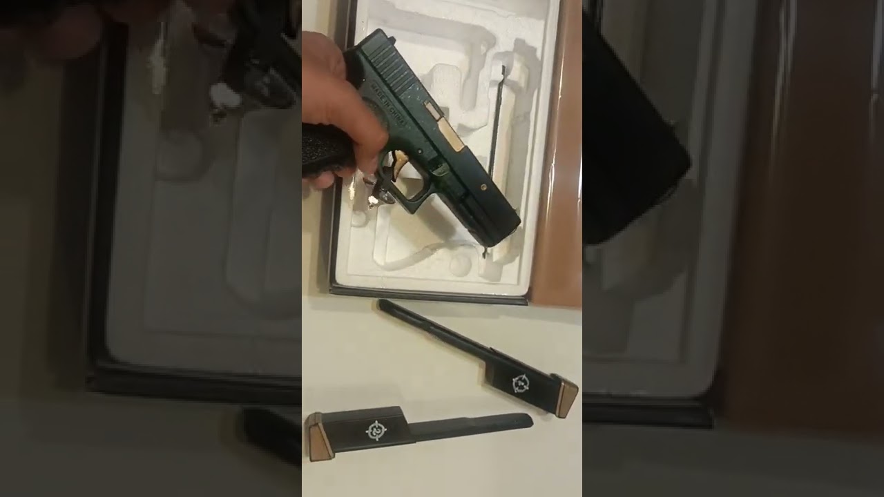 Cymoglock tuning/custom cm030 glock 18c air soft asg