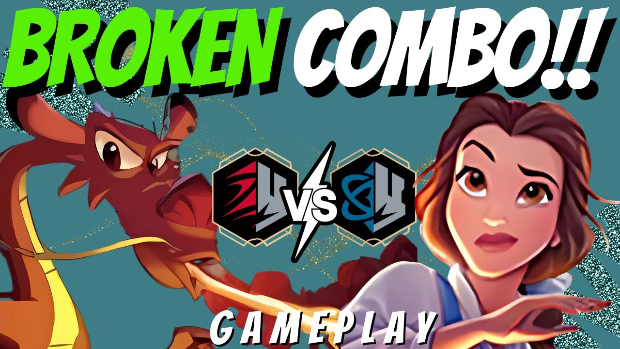 MAUI SHARK COMBO IS BROKEN | Sapphire Steel vs Ruby Steel | Lorcana Gameplay + Commentary