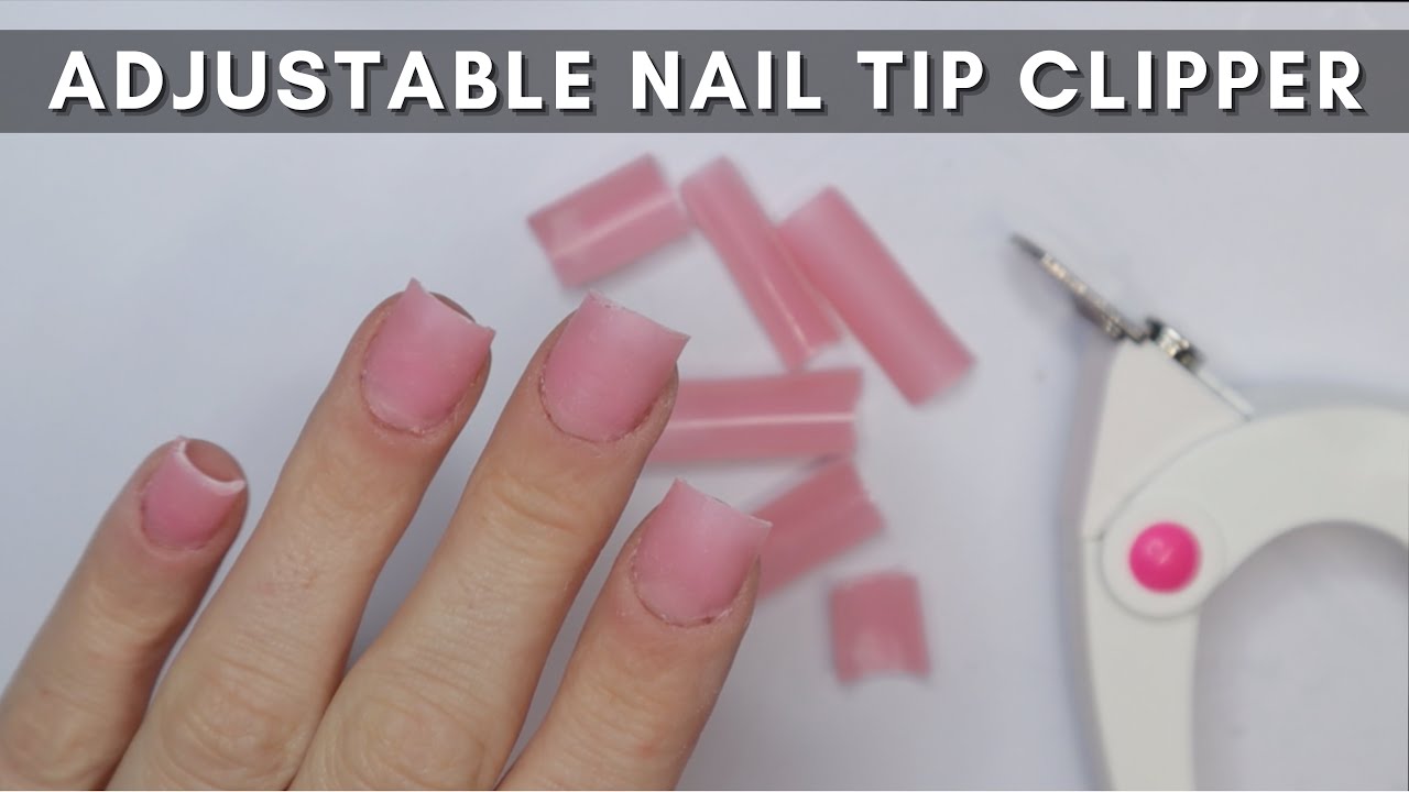 Testing Adjustable Nail Tip Clippers | False Tips Tool from Amazon