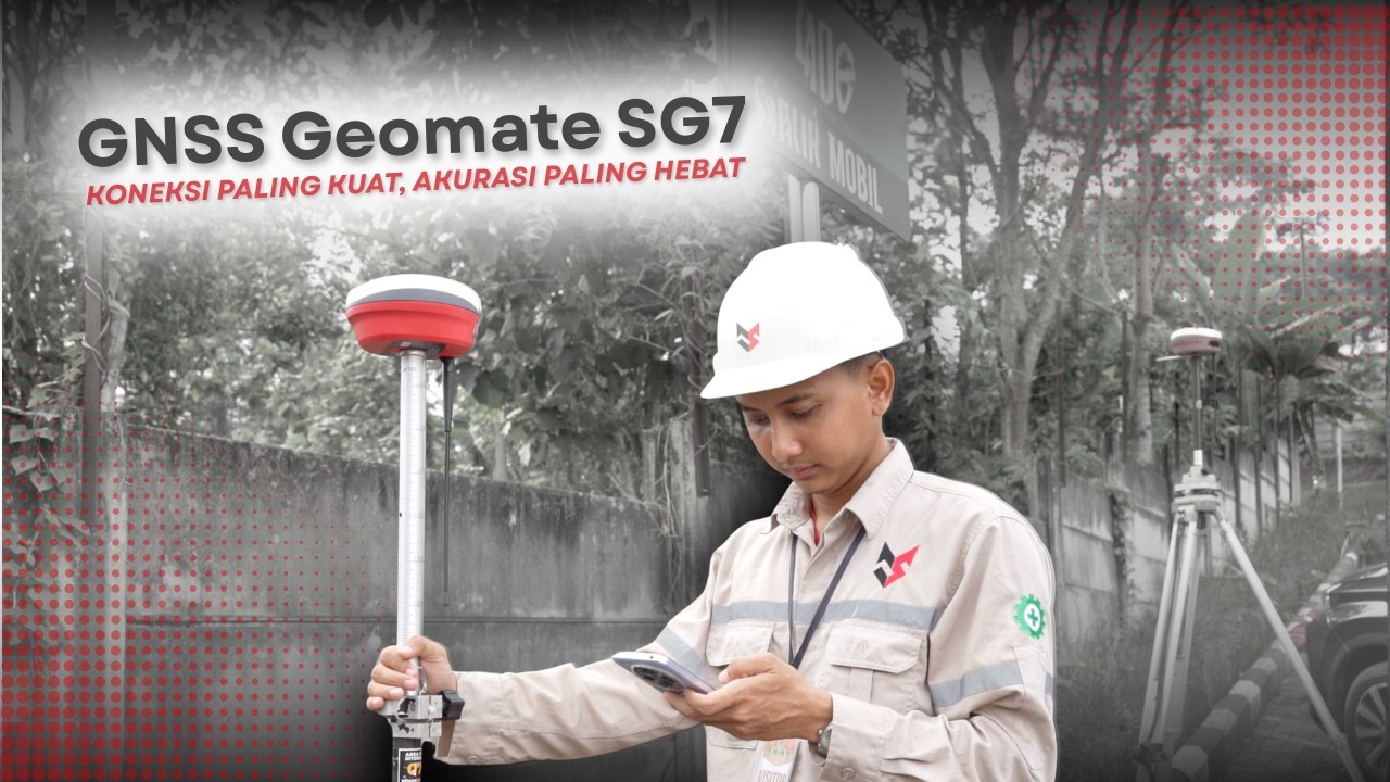 Topography Mapping | GNSS RTK Geomate SG7 | JAYA Survey Indonesia