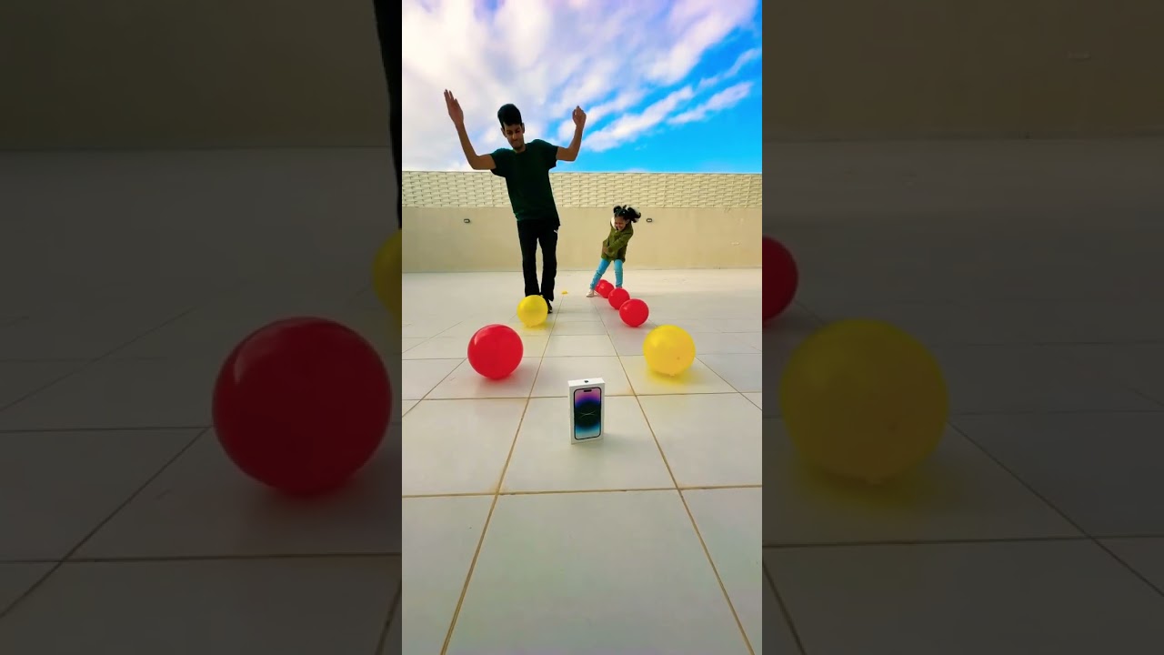 تحدي البالونات | Balloon Pop Racing !!