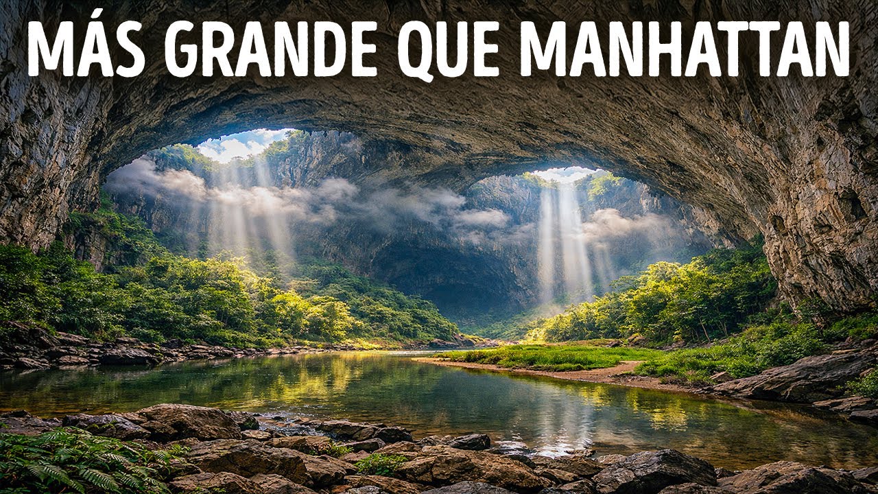 La cueva más grande del mundo tiene su propio bosque, ríos e incluso nubes