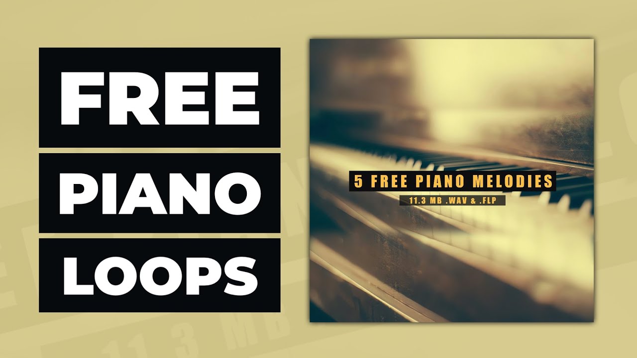 5 FREE Piano Melody Loops [Royalty-Free]