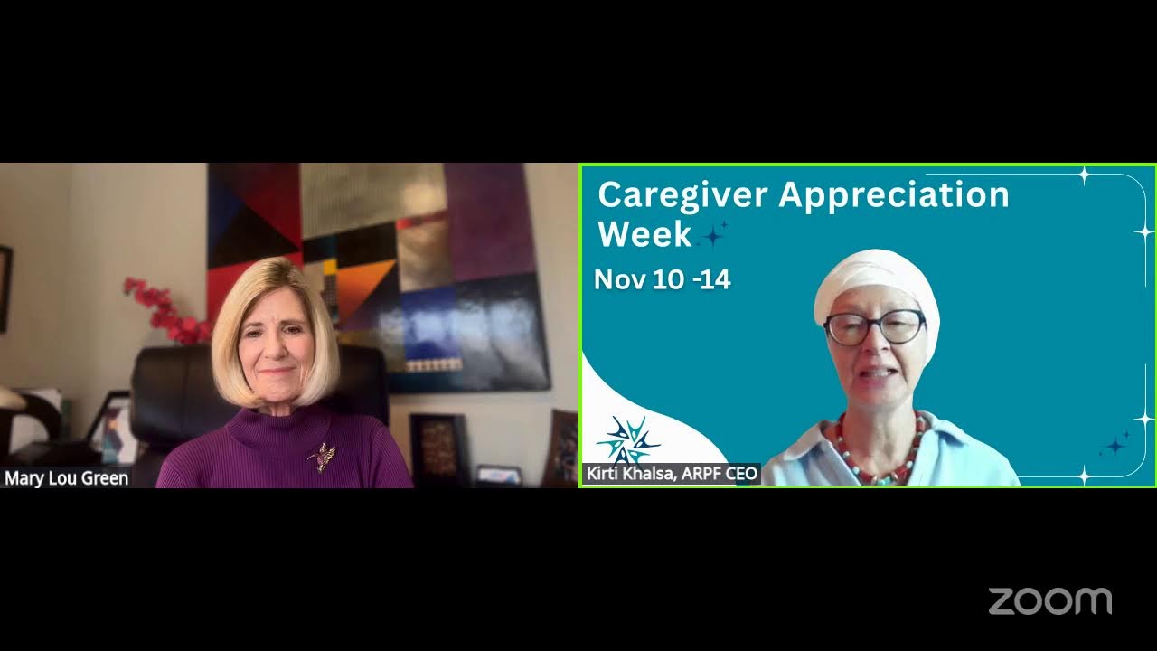 ARPF's Caregiver Appreciation Week: Building Your Support Network for Your Caregiving Journey