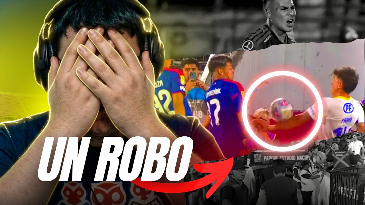 !! FUE PENAL !! REACCIONES DE UN HINCHA AZUL AL EMPATE ENTRE LA U Y LA U DE CONCE EN EL NACIONAL