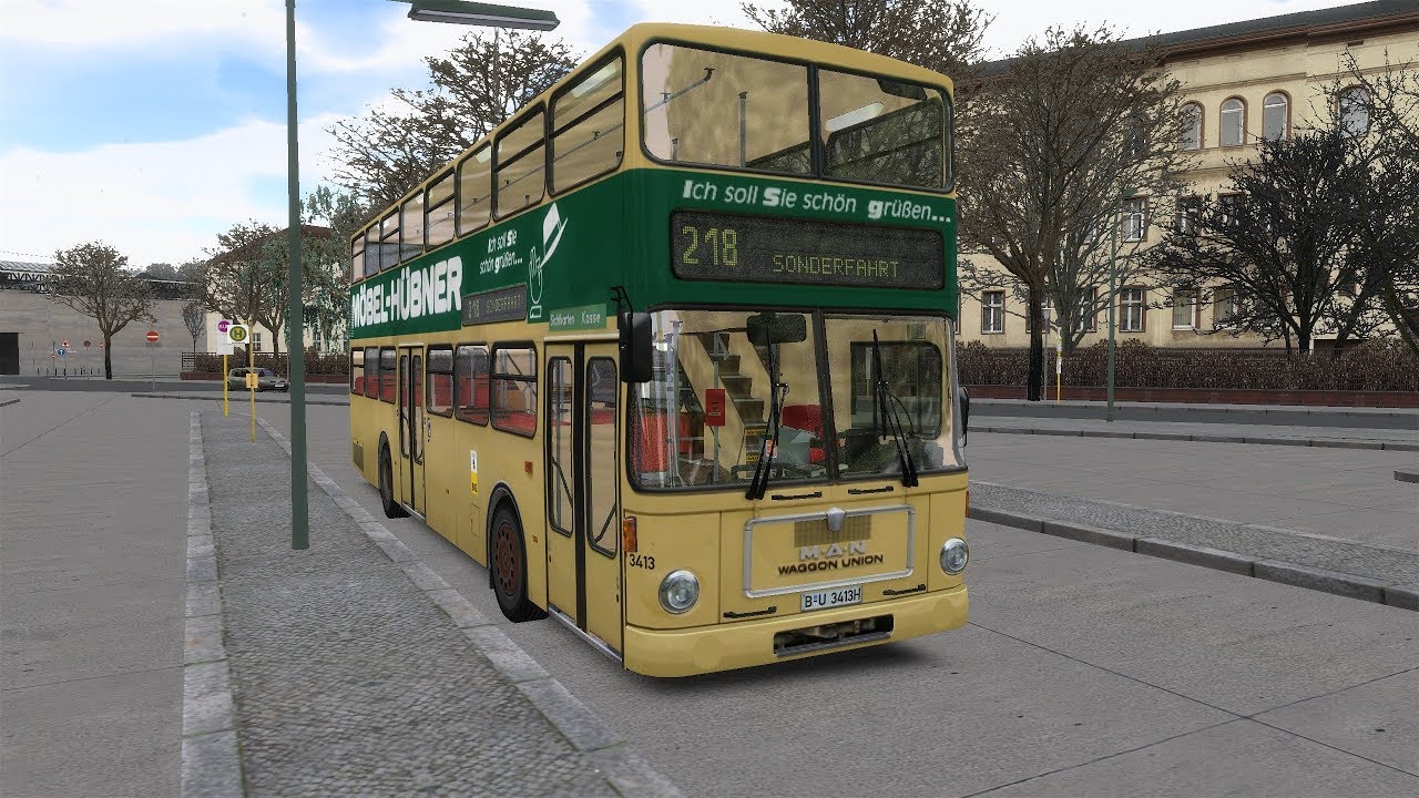 OMSI 2 - Ein schöner Oldtimer! - MAN SD200 SD85 - BVG Traditionsbus - Berlin