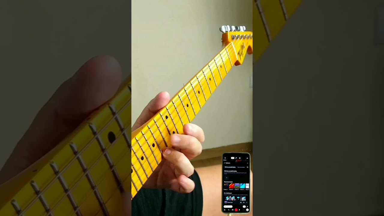 Como gravar a guitarra com o celular 🎸📱