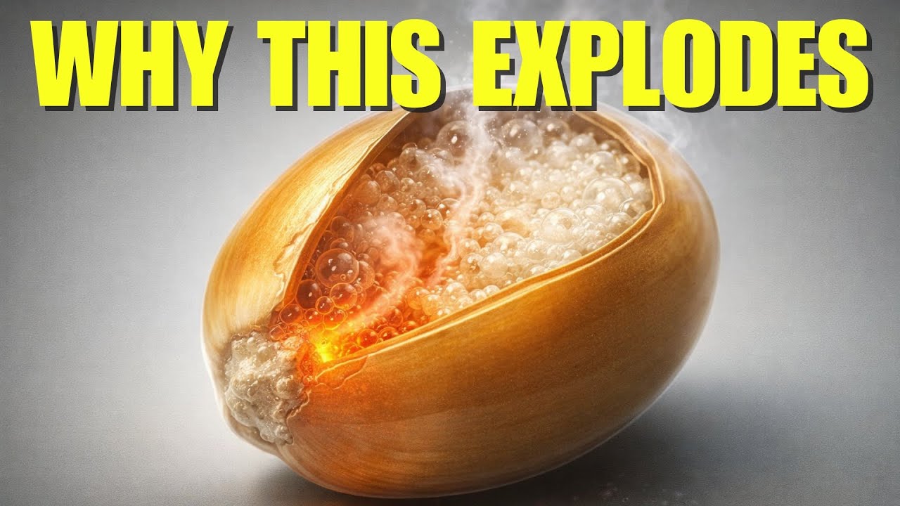 Why Popcorn EXPLODES 🤯🌽