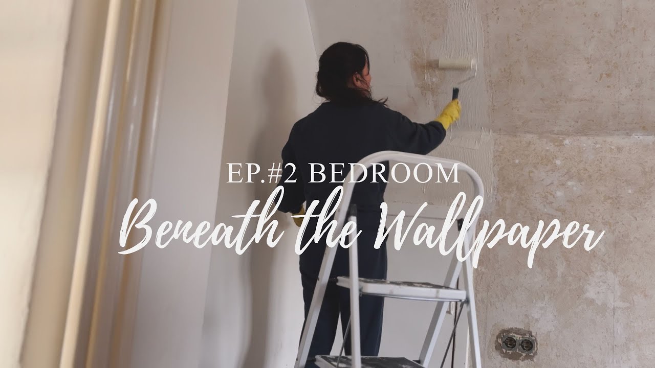 Episode 2 | Bedroom. Beneath the Wallpaper| We transformed our wall | ASMR