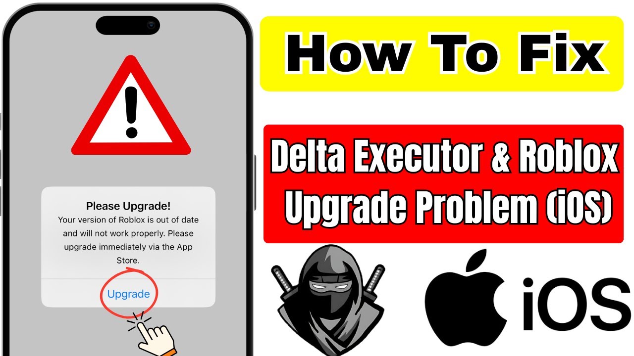How to Fix Delta Executor & Roblox Upgrade Error on iPhone/iPad (iOS 2026) | Delta Not Working Fix!