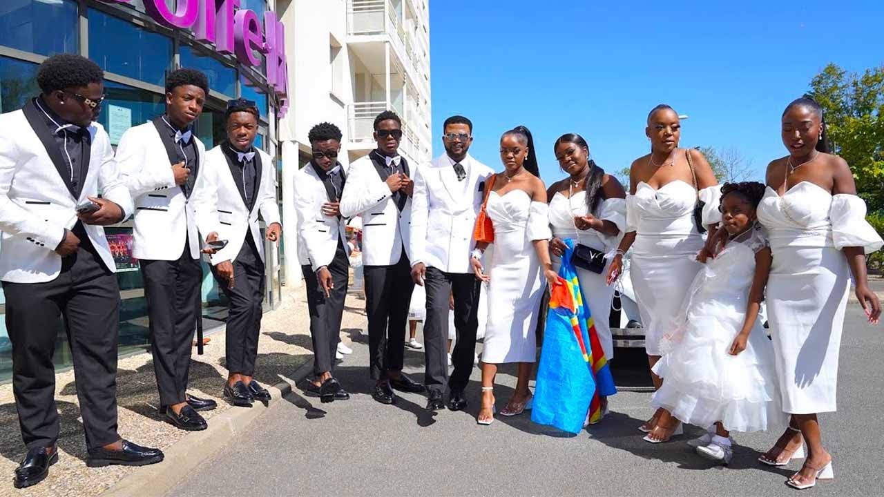 Un mariage de rêve la Charismatique claudine Nzongo & André Mavitidi DJ STONE  DE PARIS#stonembemba