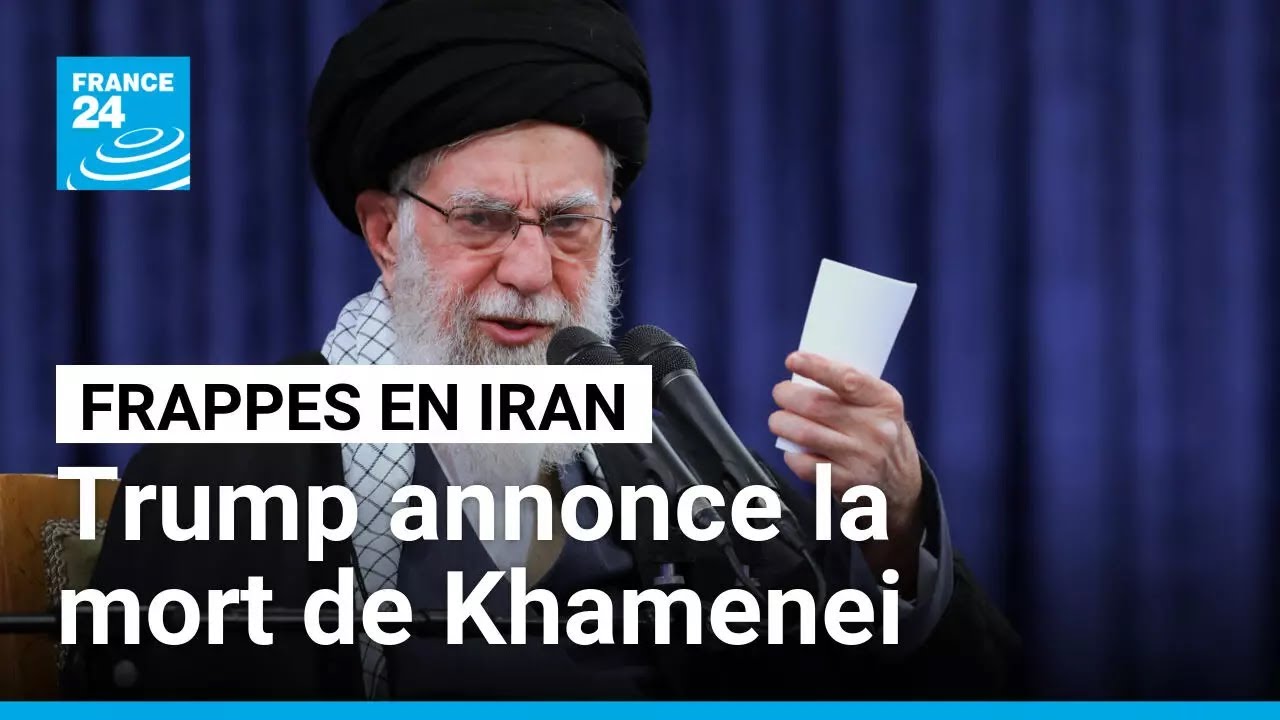 Frappes en Iran : Trump annonce la mort de Khamenei, pas de confirmation iranienne • FRANCE 24