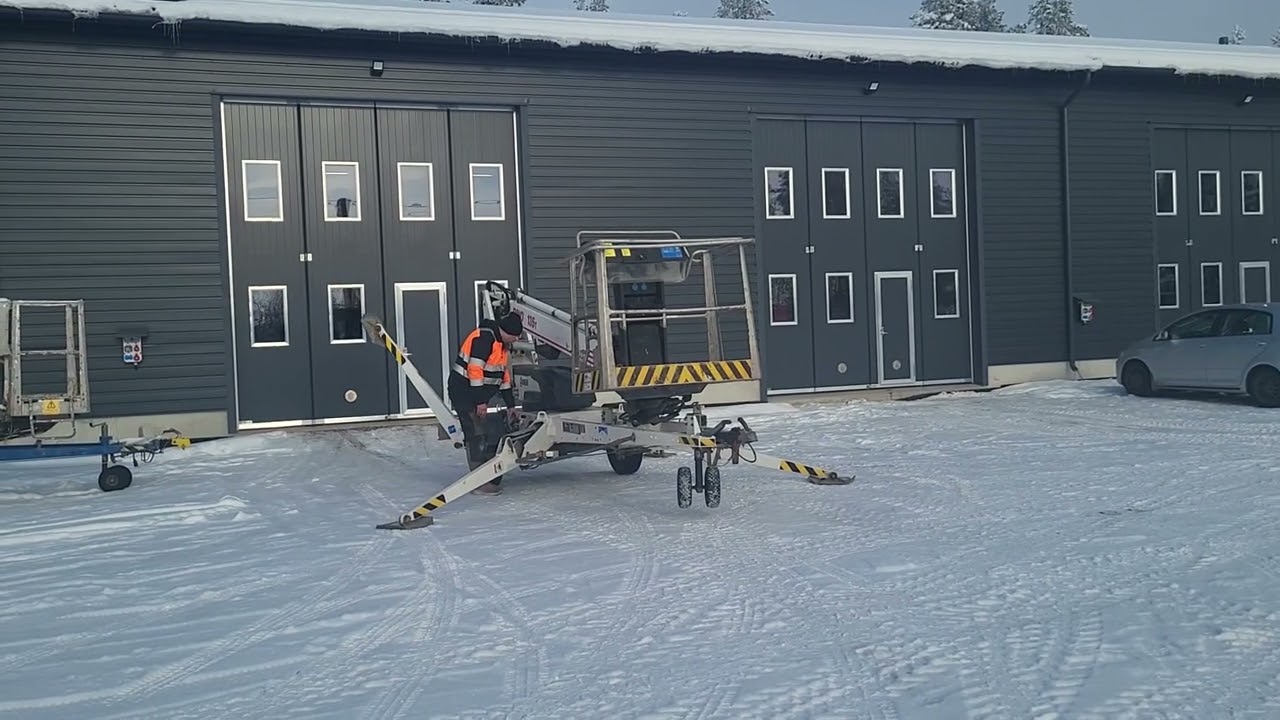 Dino 135T - siirto ja tukijalat