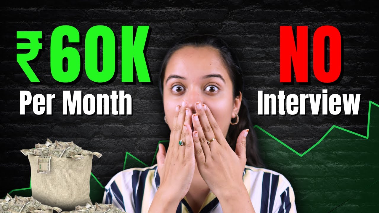 Work From Home Jobs Without Interview - Earn ₹60,000 Online Without Interview!