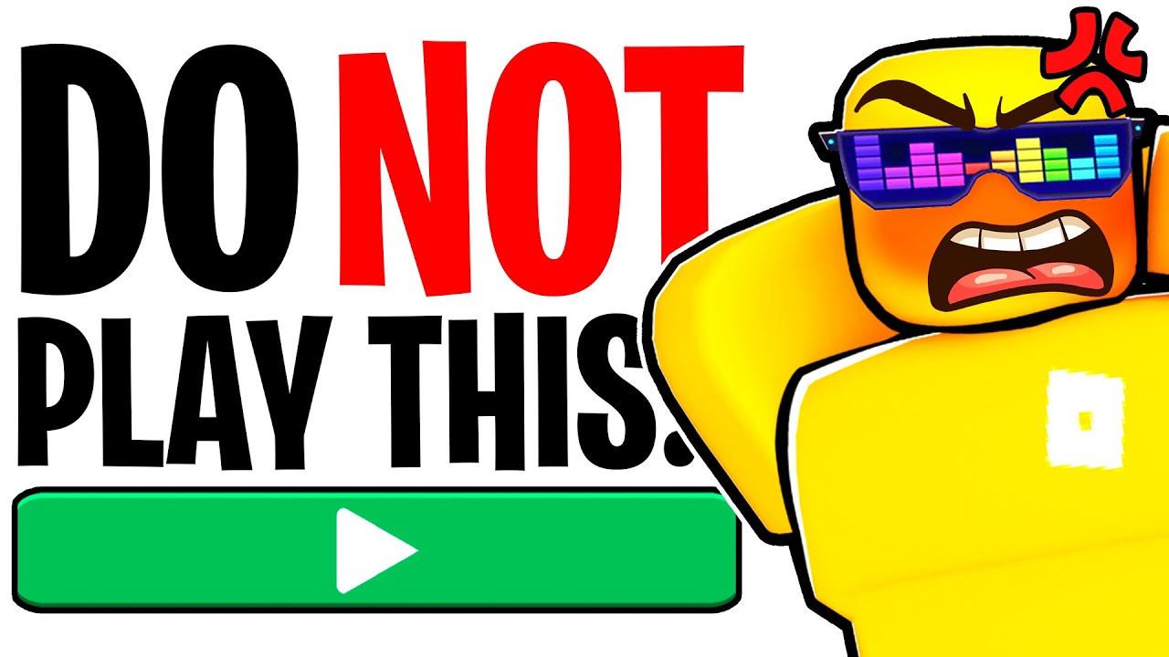 Don't play this roblox game...
