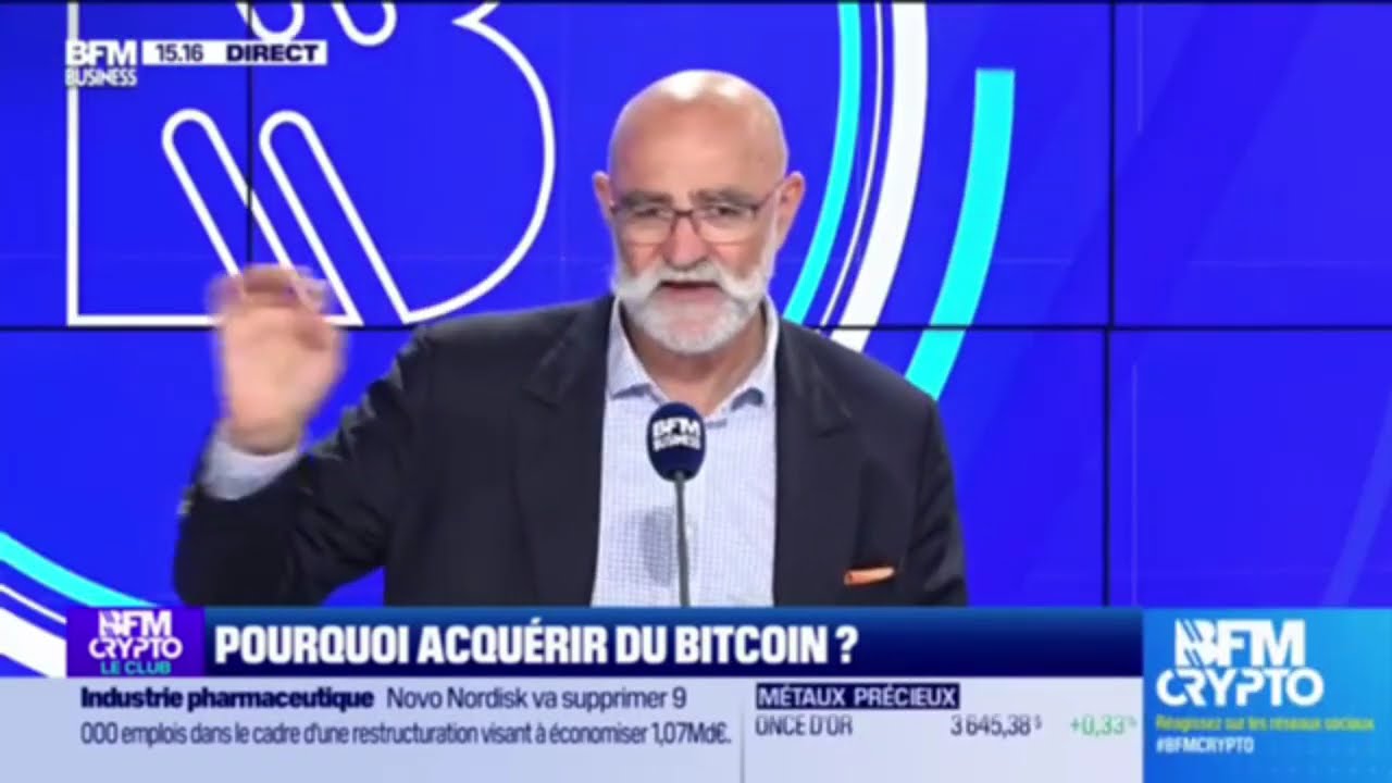Passage de Louis de Froissard sur BFM Crypto 10/09/2025
