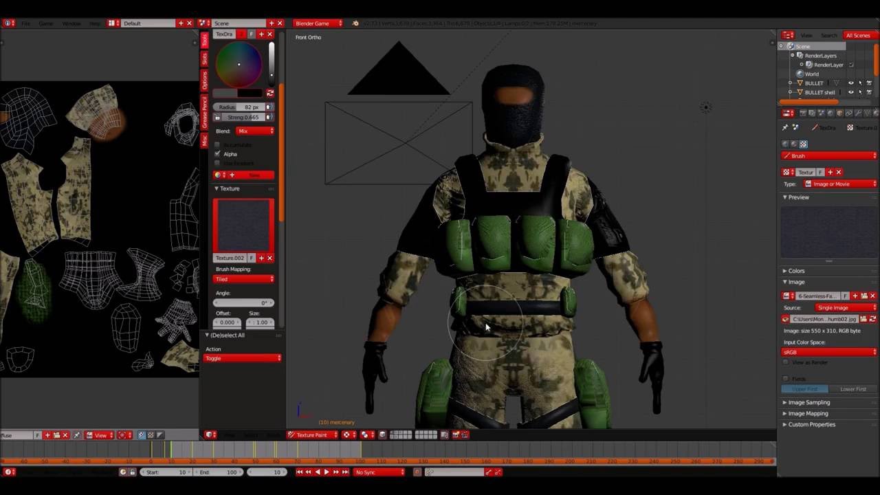 Project Soldier: Blender speed modeling Tutorial
