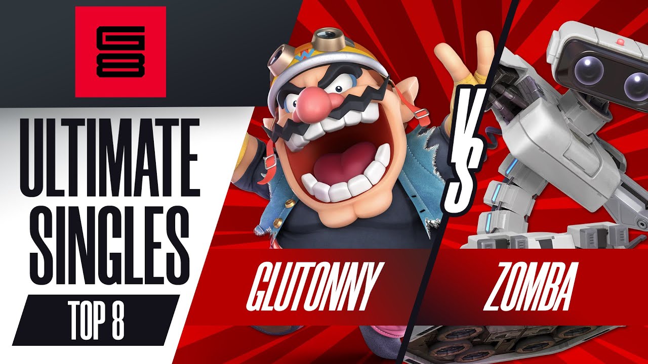 Glutonny vs Zomba - Top 8 Ultimate Singles - Genesis 8 | Wario vs Rob