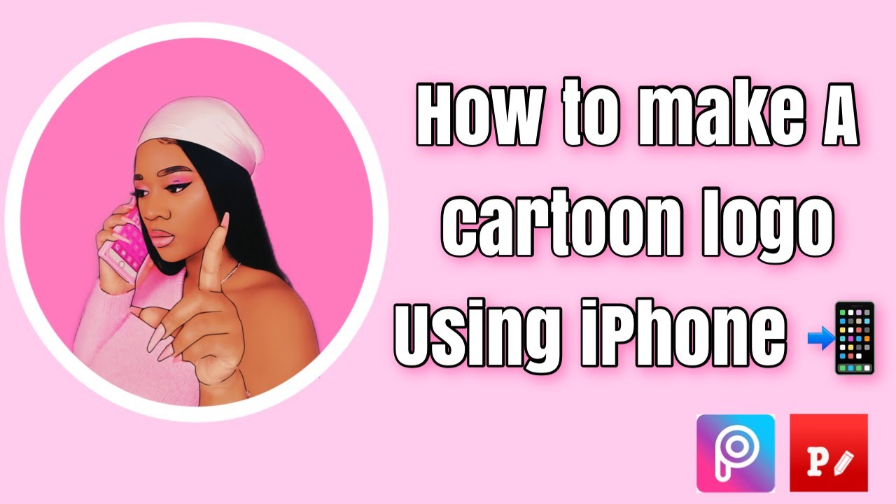How To Make A Cartoon Logo | Cartoon Portrait | PicsArt *UPDATED*