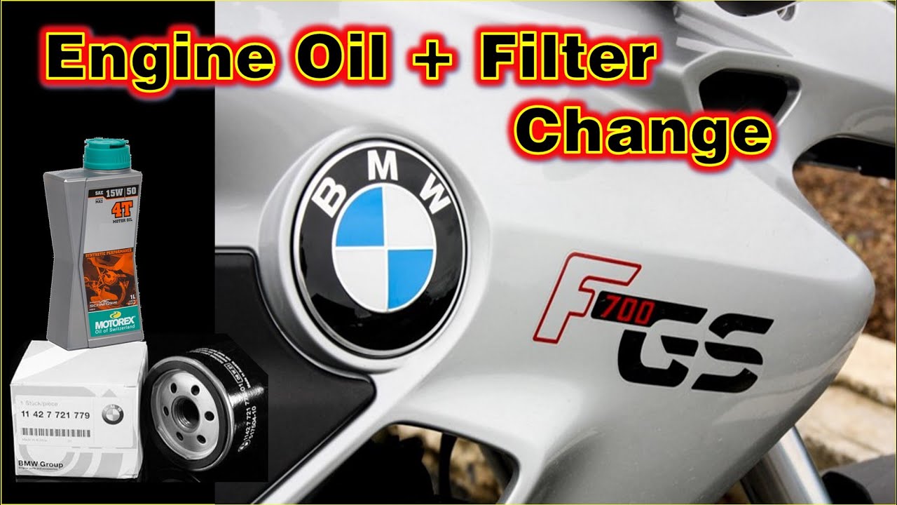F700GS Full Service P2. Engine Oil & filter Change