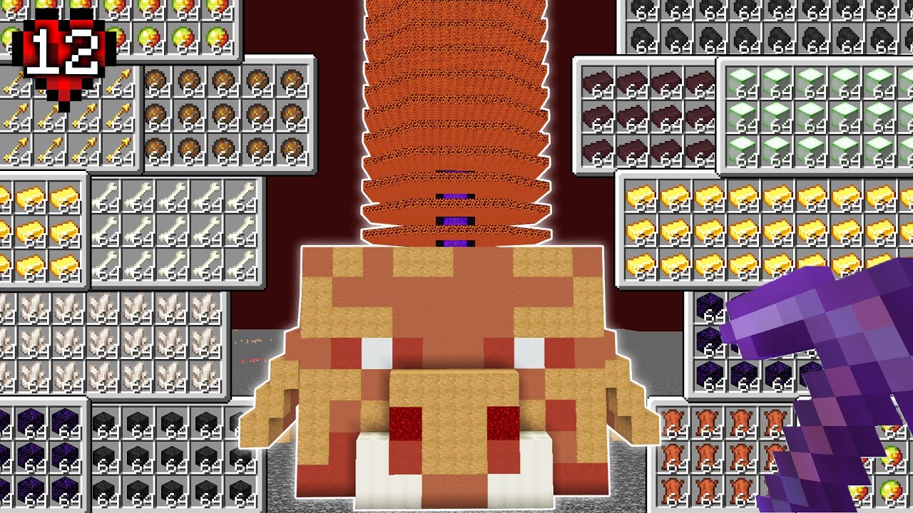I Built The Best Nether Farms In Minecraft Hardcore